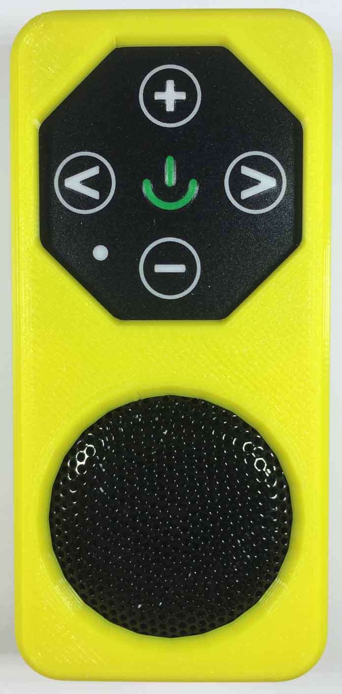 SeedPlayer solar player, bright yellow